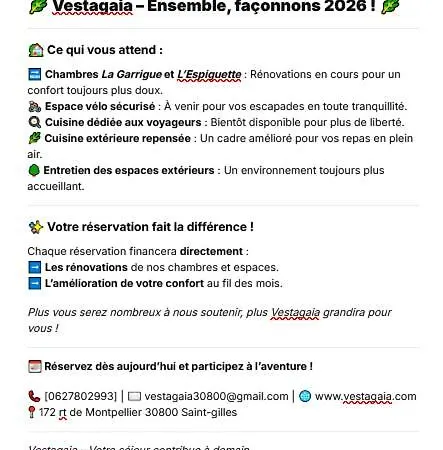 Séjour chez l'habitant Vestagaia D'hôtes *